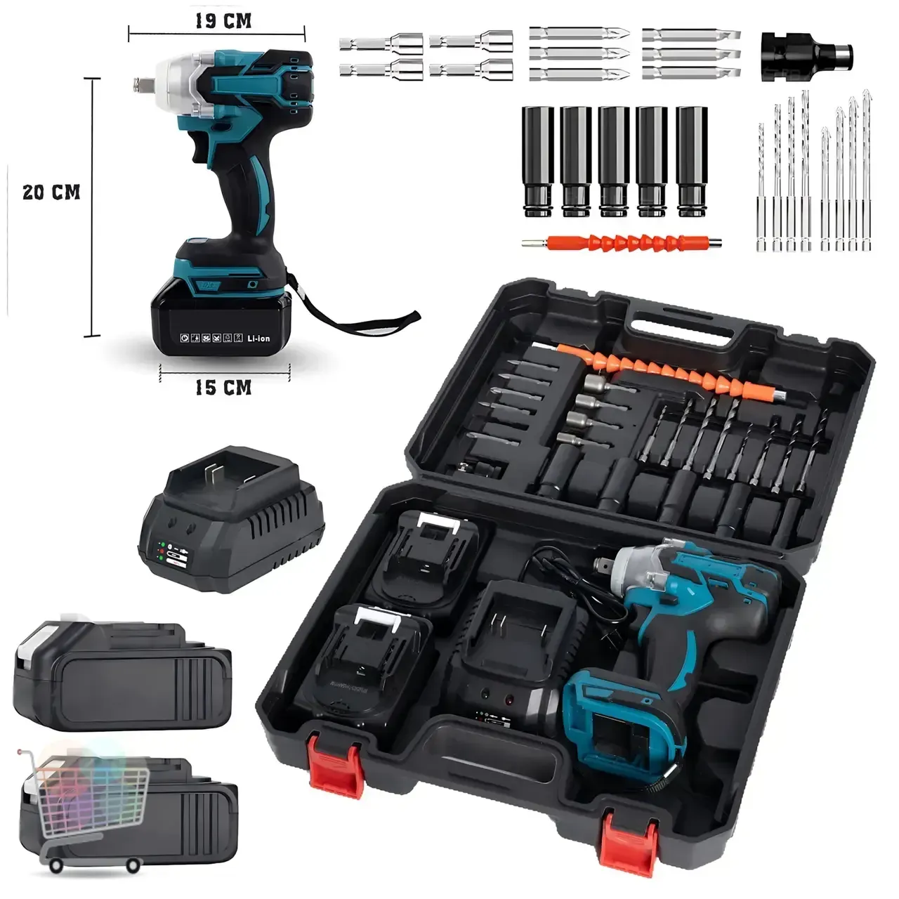 Акумуляторний ГАЙКОВЕРТ